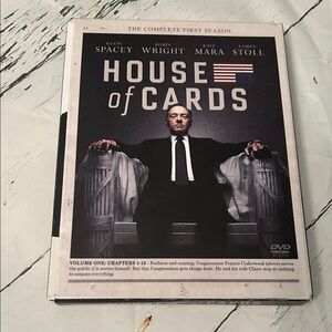 House of cards season one dvd
